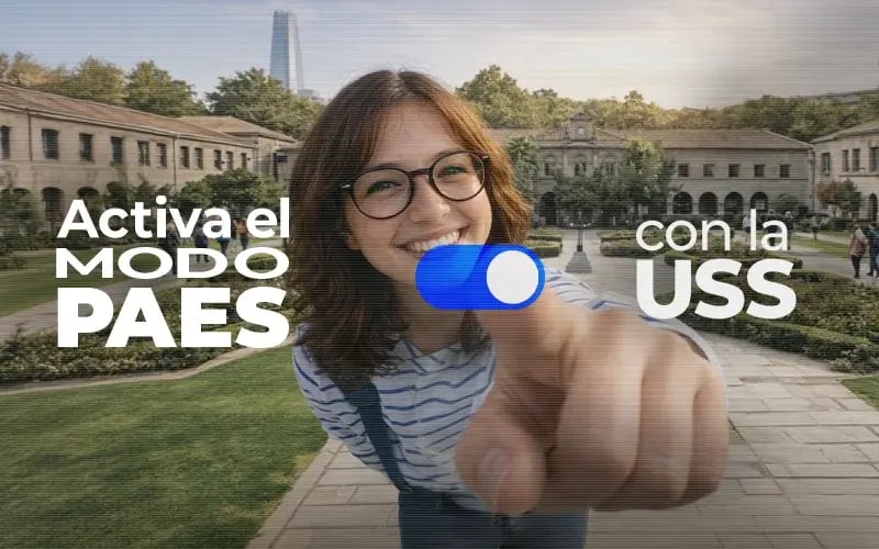 alumna activando su modo paes