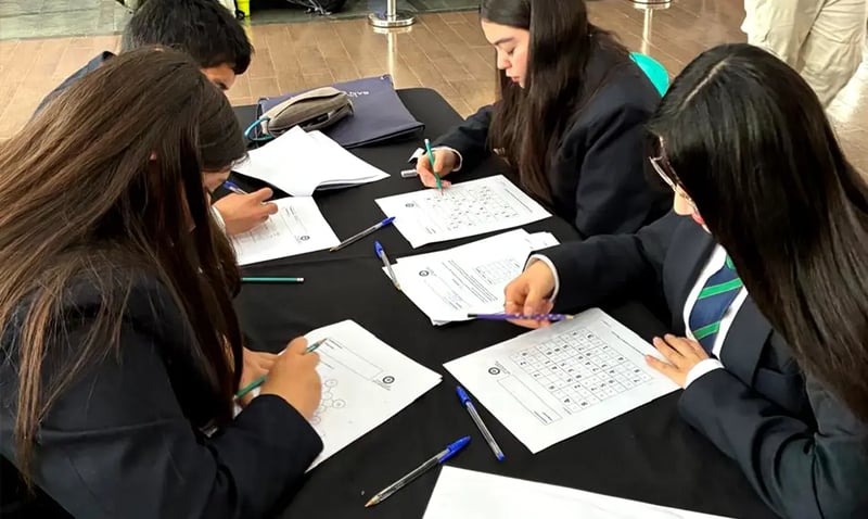 imagen que muestra el nivel de concentración de los participantes