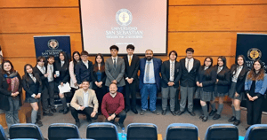 foto grupal de participantes del interescolar impulso publico 