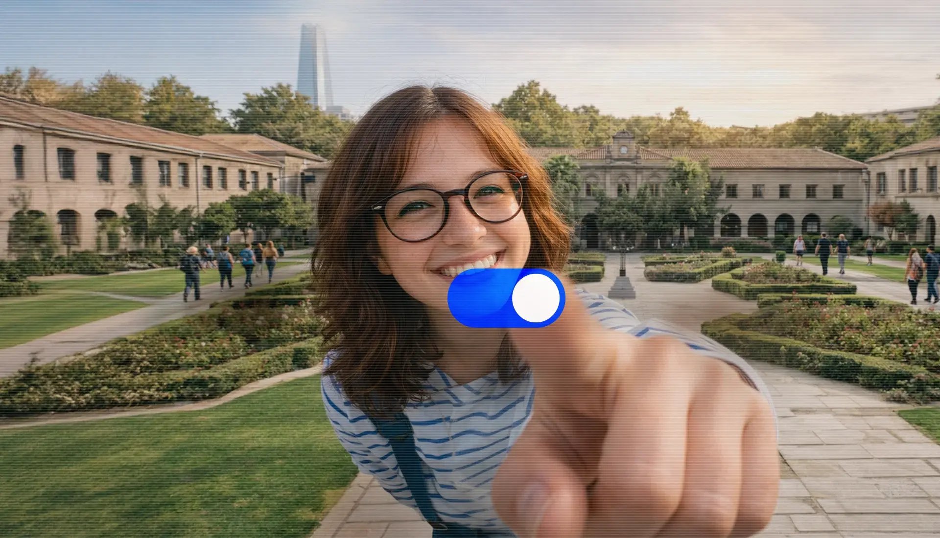 niña activando elmodo paes