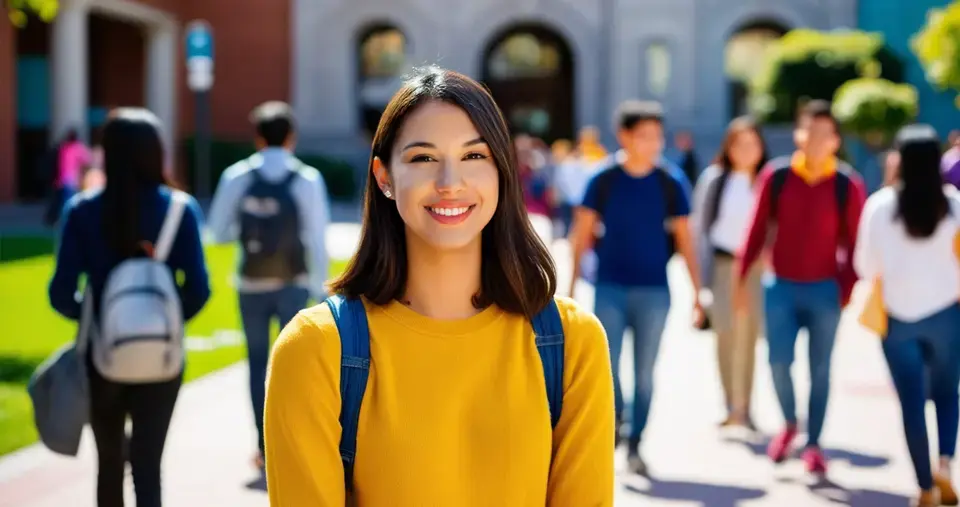 Mujer sonriendo